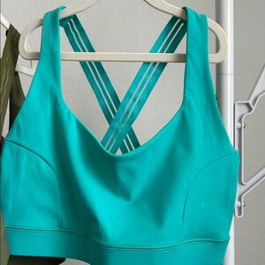 IVL Collective Women's Turquoise Sports Bra